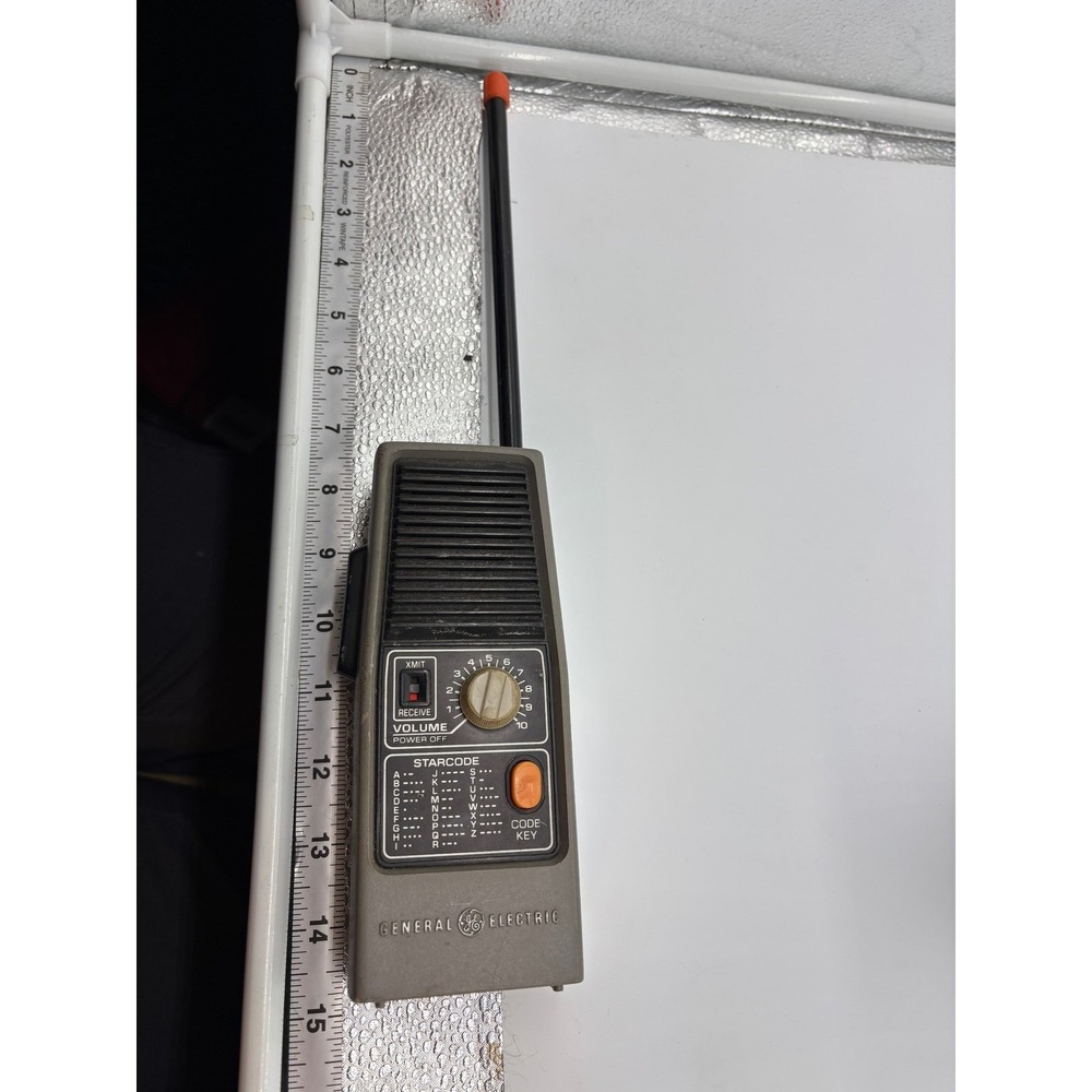 VTG GE General‎ Electric Starcode Walkie Talkie Pair Model 3-5954A Tested Works - Picture 6 of 6